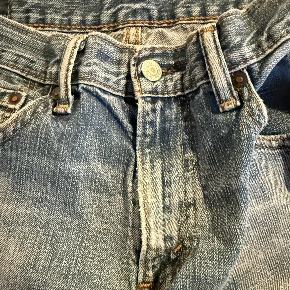 Levi’s 559 Relaxed Straight Jeans | Light Wash Distressed 32x34 - Picture 5 of 11